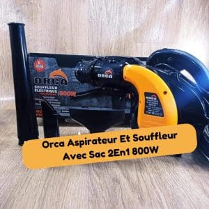 Orca aspirateur et souffleur avec sac 2en1 800 W